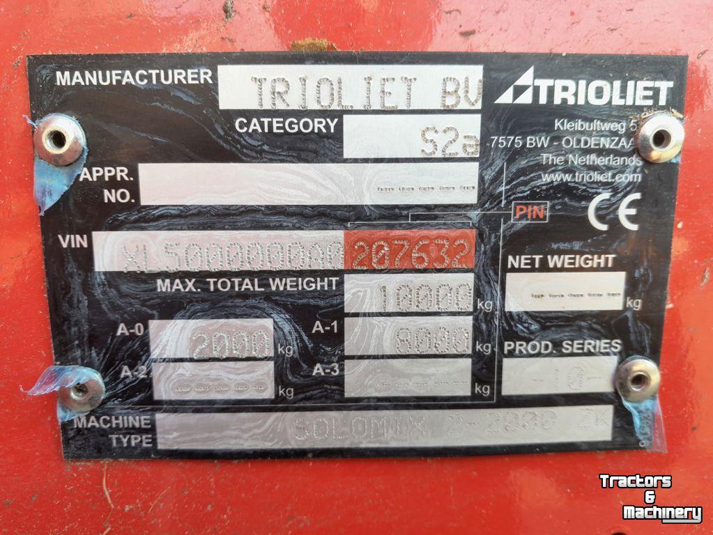 Futtermischwagen Vertikal Trioliet TRIOLIET Solomix 2-2000 ZK