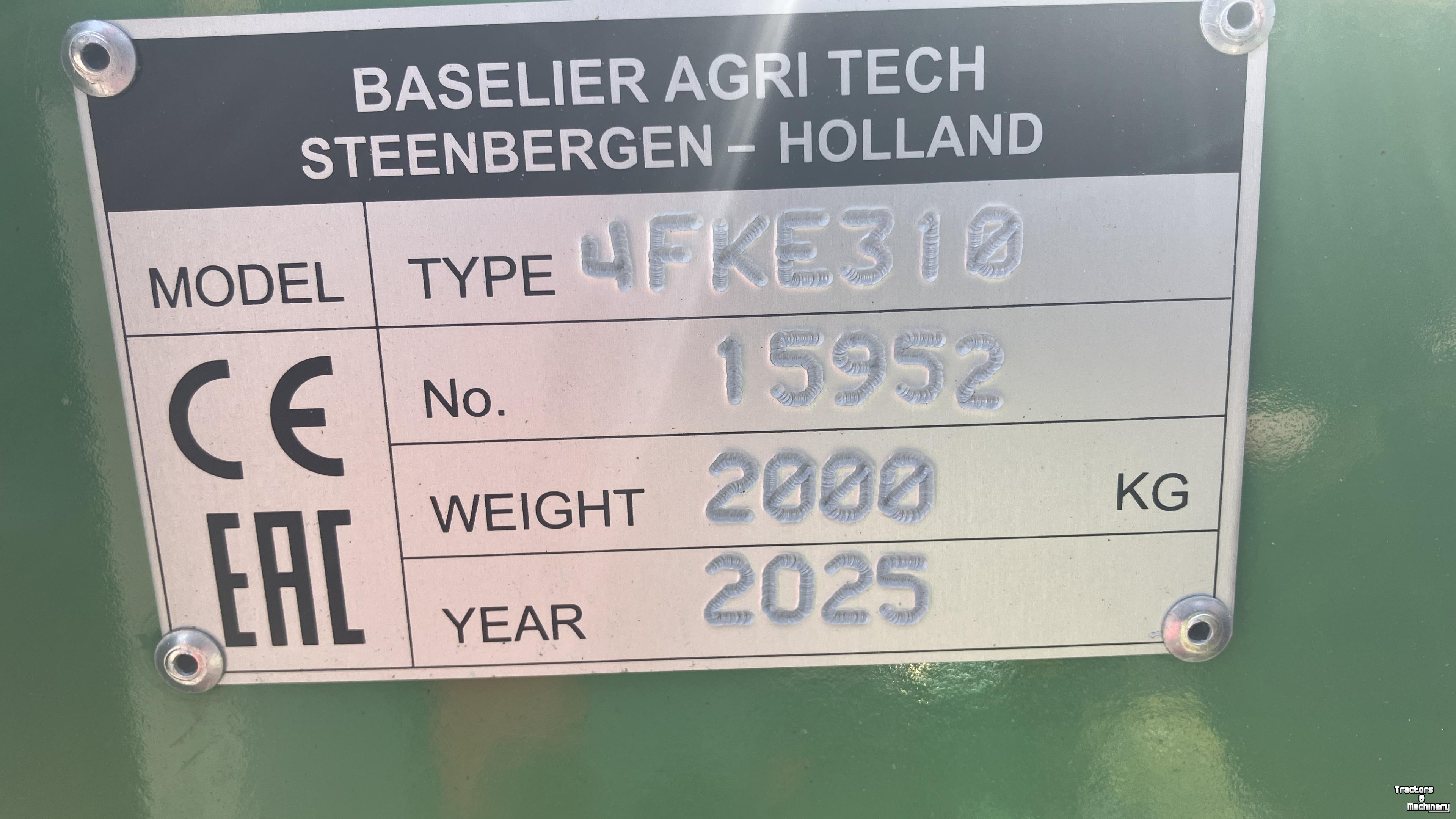 Dammfräse Baselier 4FKE310