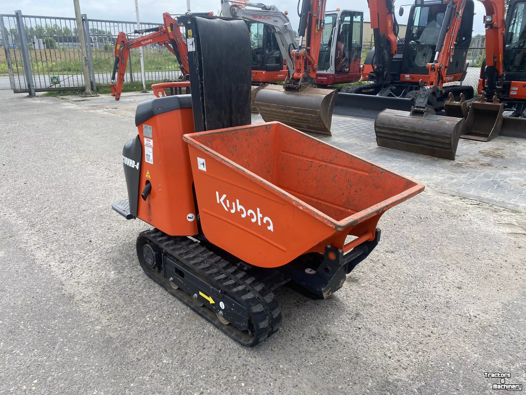 Raupe Muldenkipper Kubota KC 70 VHD-4 Rupsdumper