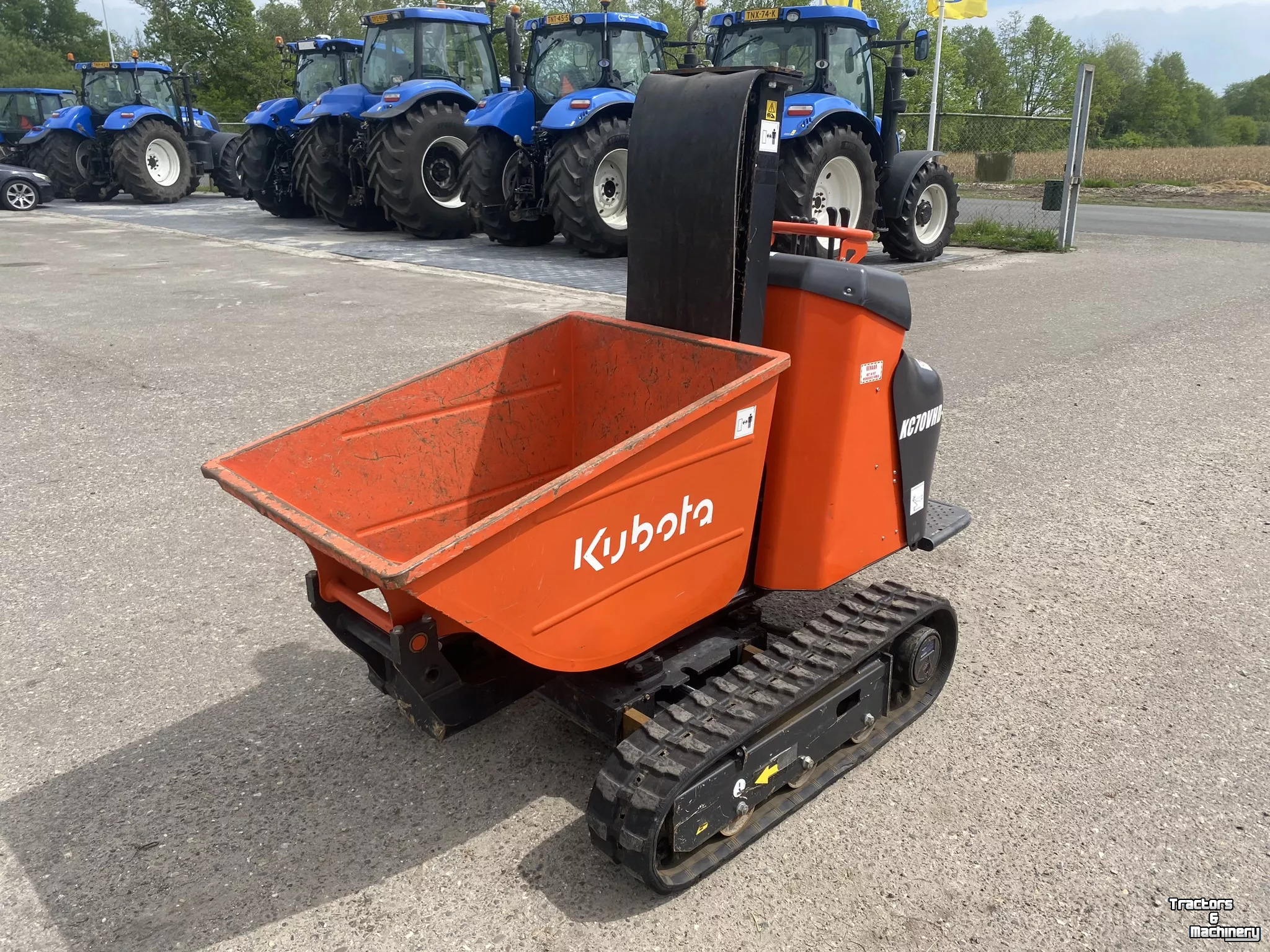 Raupe Muldenkipper Kubota KC 70 VHD-4 Rupsdumper