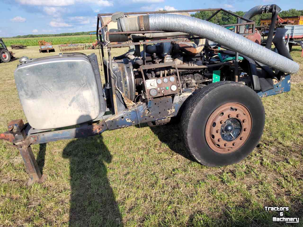 Stationäre Motor/Pump set DAF Motorpompset 6 cilinder Daf 615 met Landini fms80/3 pomp