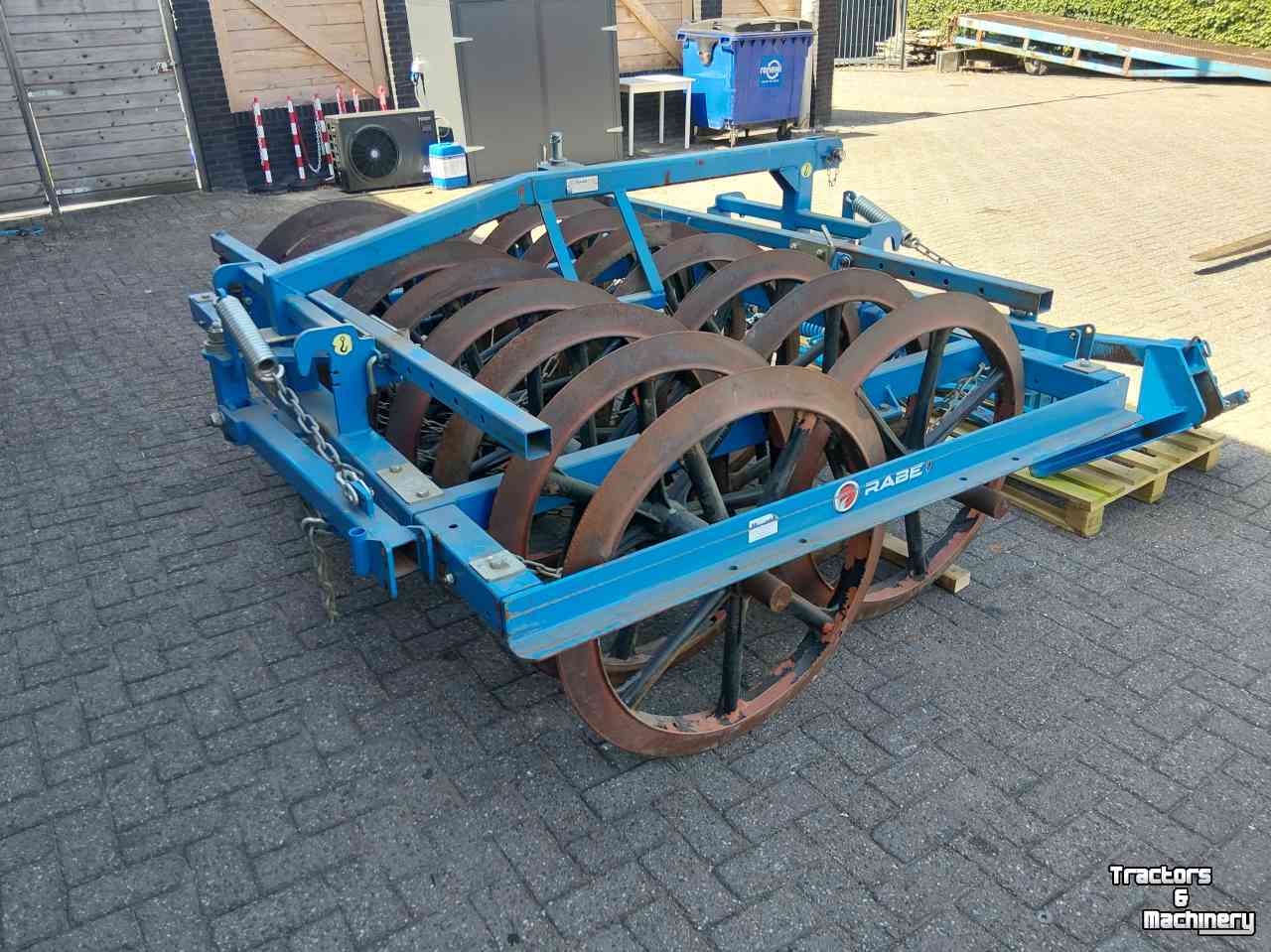 Untergrundpacker Rabe DUPA 900/17 W-255 45 graden Vorenpakker voor 5 schaar ploeg