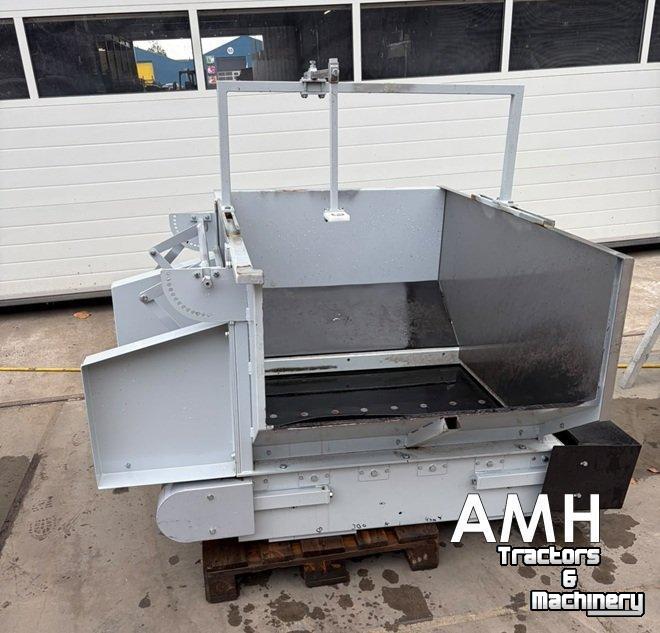 Förderband  1500X800 Bunker met uitvoerband, Feed hopper with discharge conveyor, Dosierbunker mit Austragsband