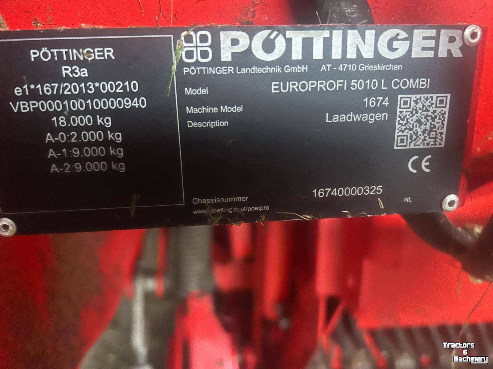 Lade- und Dosierwagen Pottinger Pottinger EuroProfi 5010L combiline