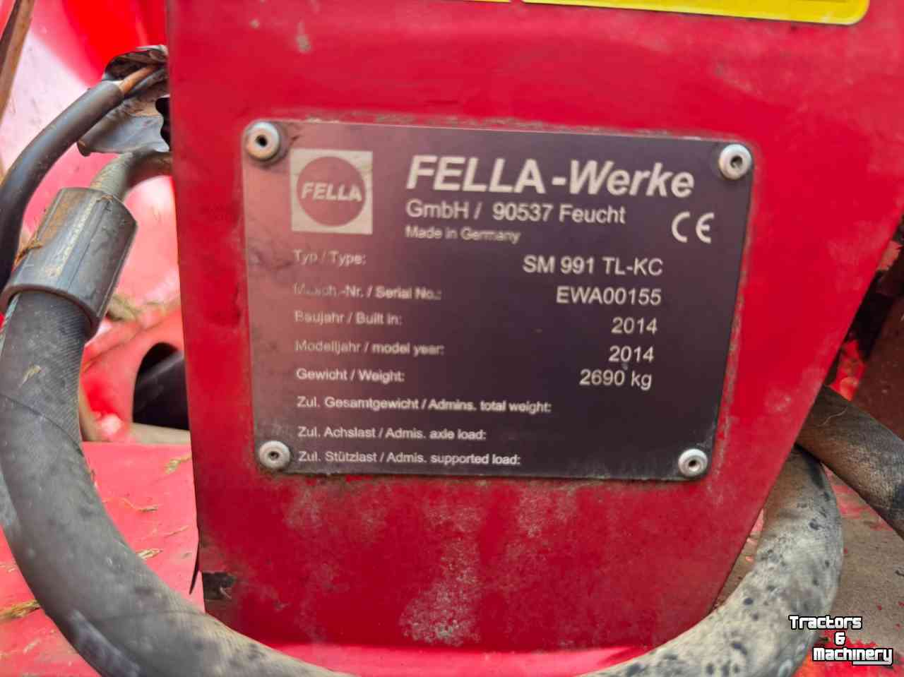 Mähwerk Fella Triple maaier maaiset met kneuzer | SM 991 TL-KC | SM 310 FZ-KC