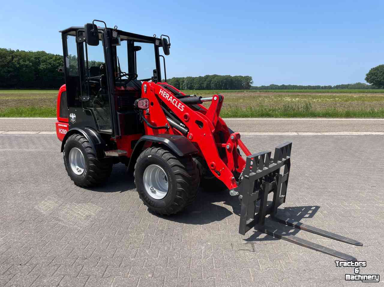 Radlader Heracles H280 PRO, Telescoop en Elektrisch
