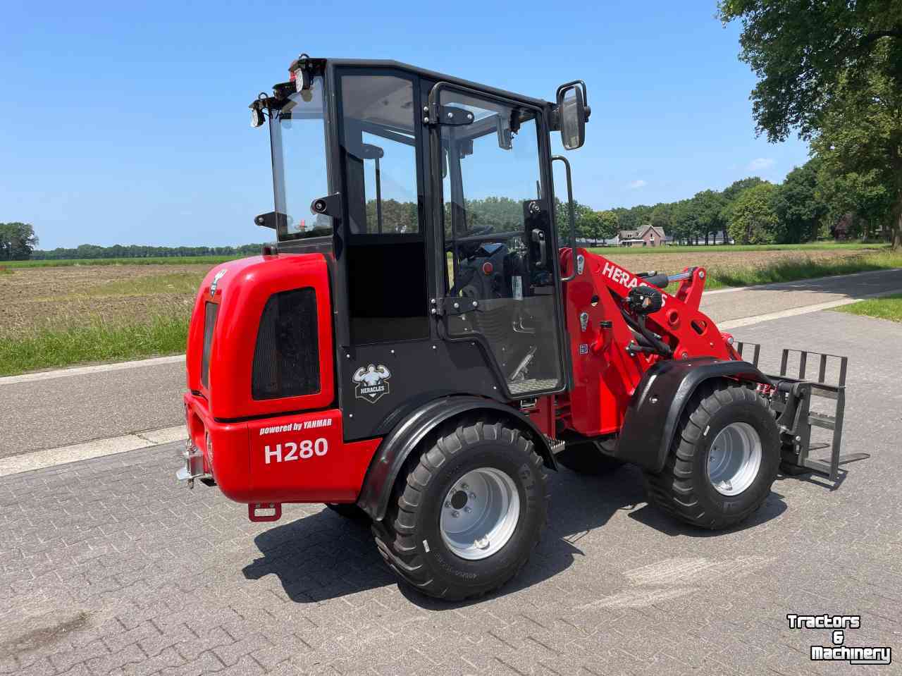 Radlader Heracles H280 PRO, Telescoop en Elektrisch