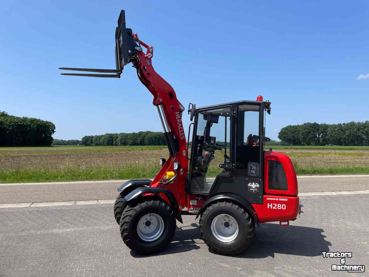 Radlader Heracles H280 PRO, Telescoop en Elektrisch