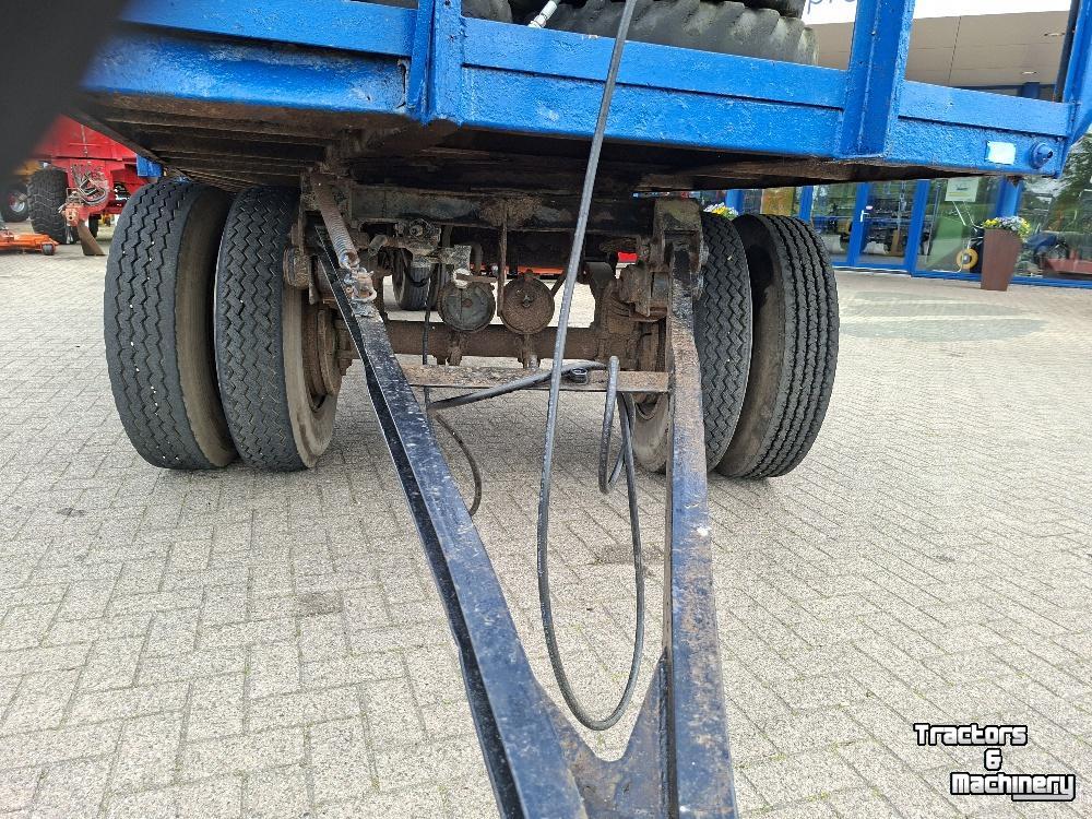 Tieflader / Anhänger  PLATTE BALENWAGEN AANHANGER