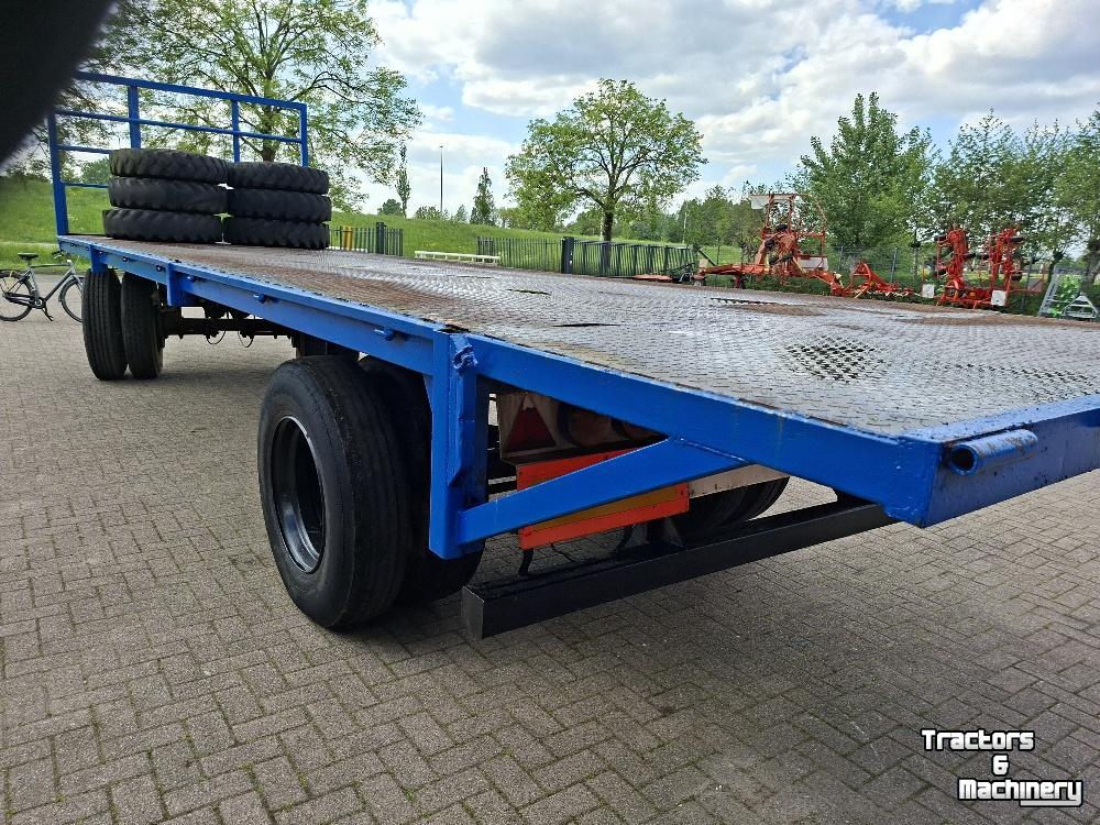 Tieflader / Anhänger  PLATTE BALENWAGEN AANHANGER
