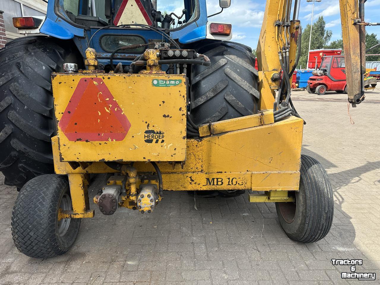 Mähausleger Herder Slootmachine