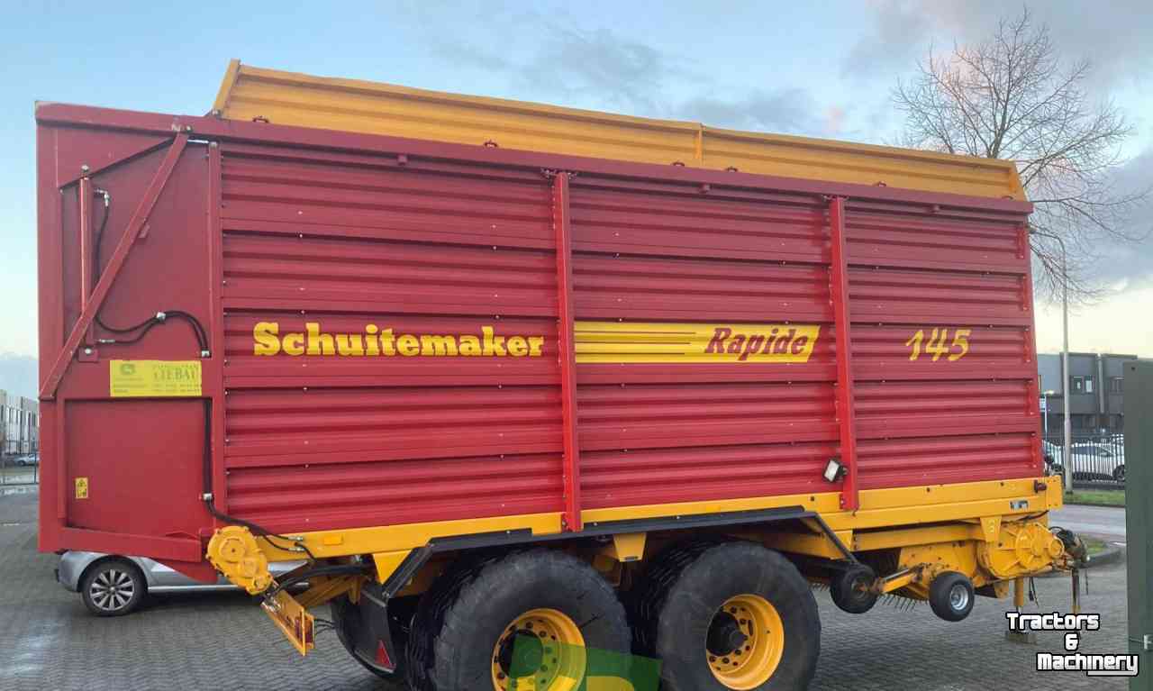 Lade- und Dosierwagen Schuitemaker Rapide 145 Opraapwagen Silagewagen