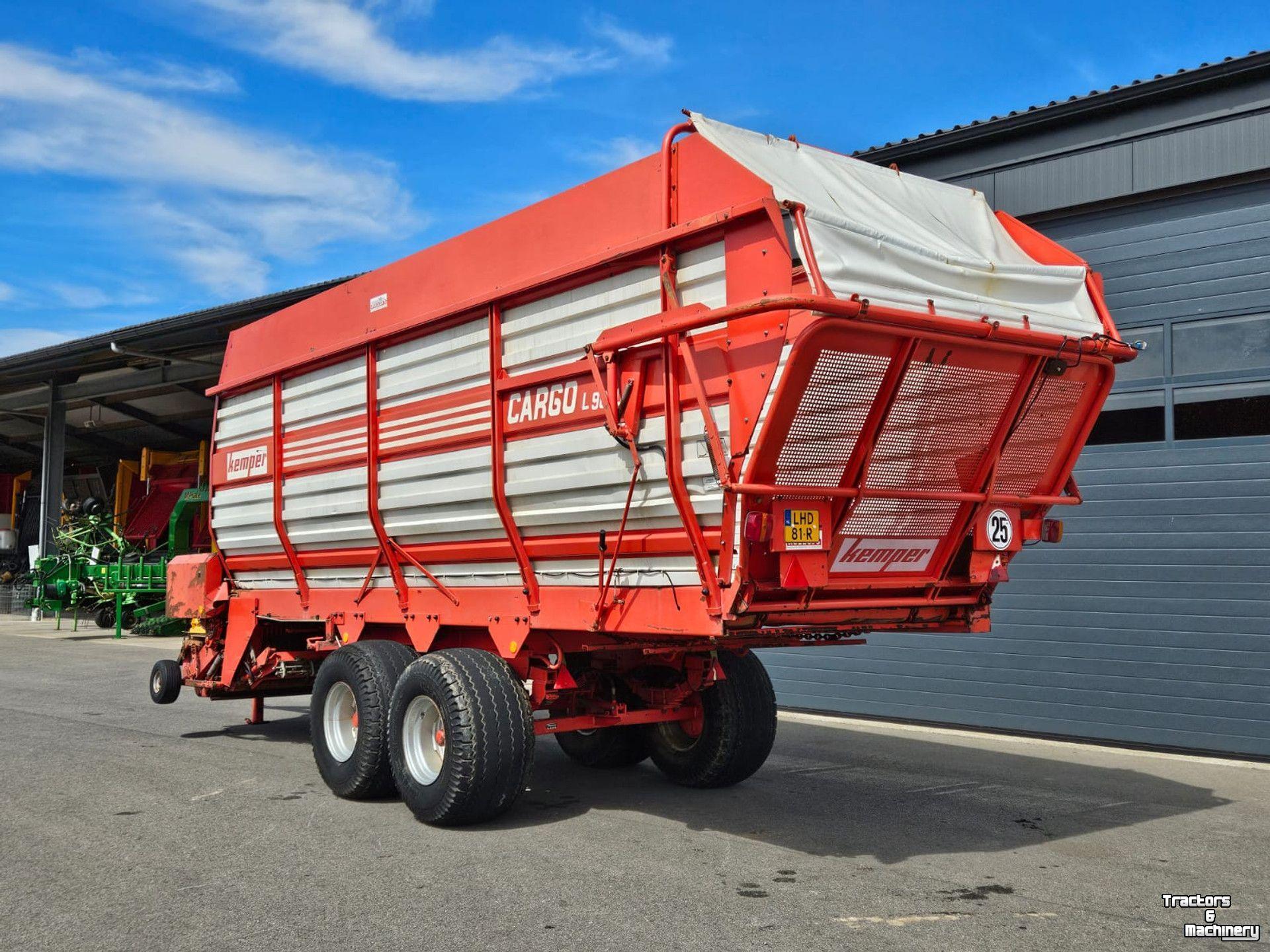 Silagewagen Kemper CARGO L 9000 Cargo L9000 Opraapwagen