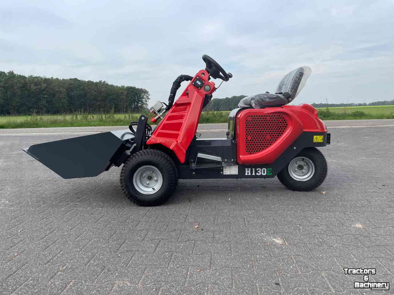 Radlader Heracles H130E electrisch minishovel