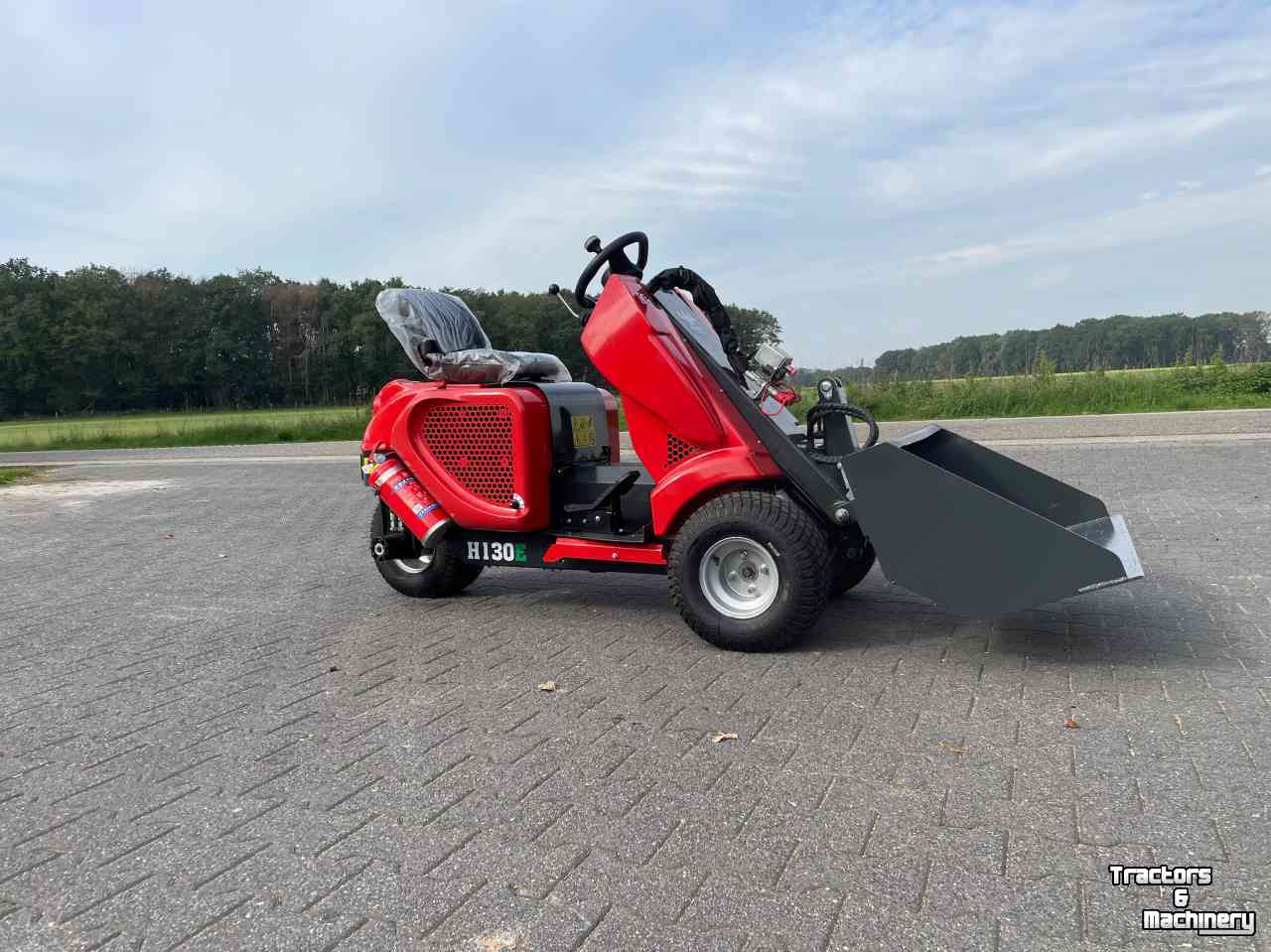 Radlader Heracles H130E electrisch minishovel