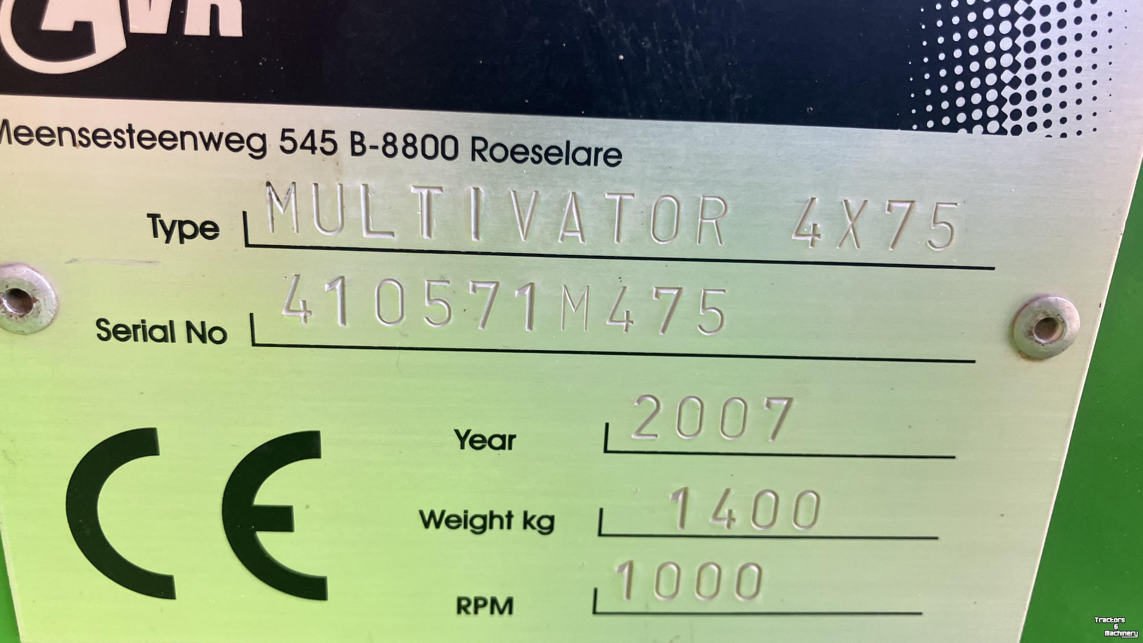 Dammfräse AVR Multivator 4X75