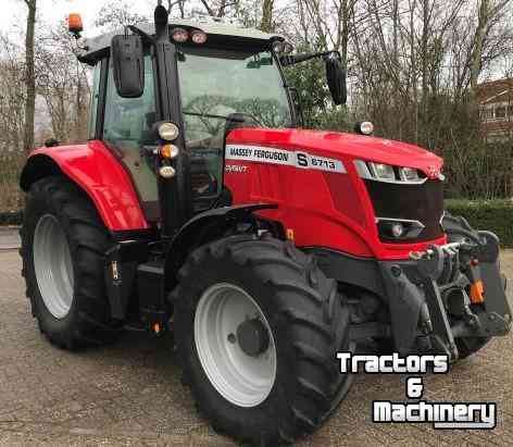 Schlepper / Traktoren Massey Ferguson 6713 S Dyna VT Tractor Traktor
