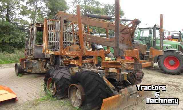 Selbstfahrende Rückewagen  Welte W 130 M Forwarder voor Sloop