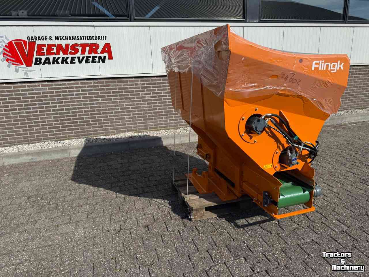 Sägemehl Streuer für Liegeboxen Flingk KSS1500