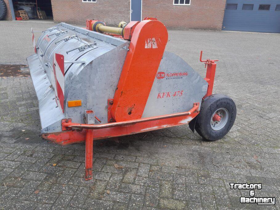 Krautschläger Kloppenburg 4-rij loofklapper type KFK475