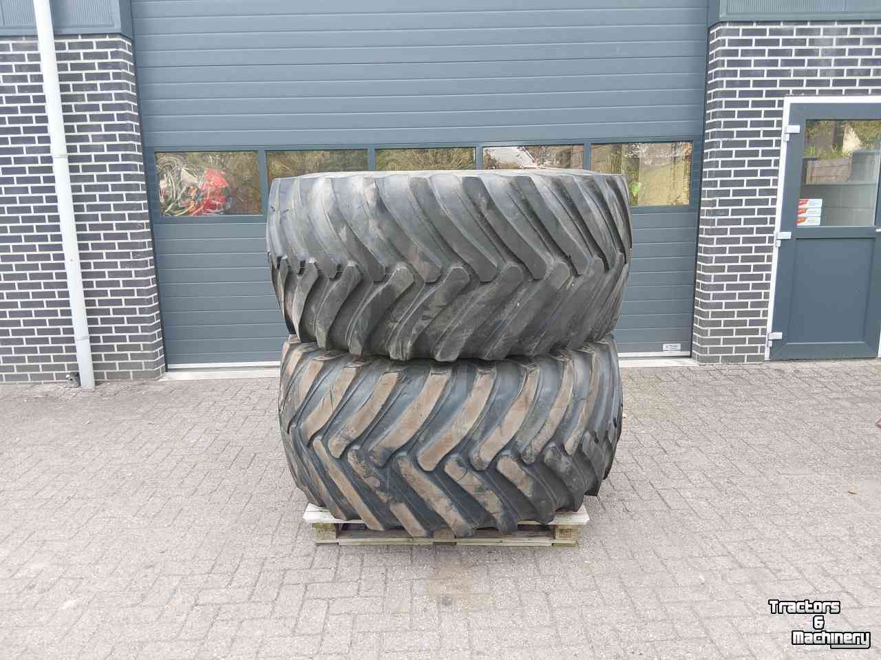 Räder, Reifen, Felgen & Distanzringe John Deere 800/65 R32 wielen  Grote ZF Steek