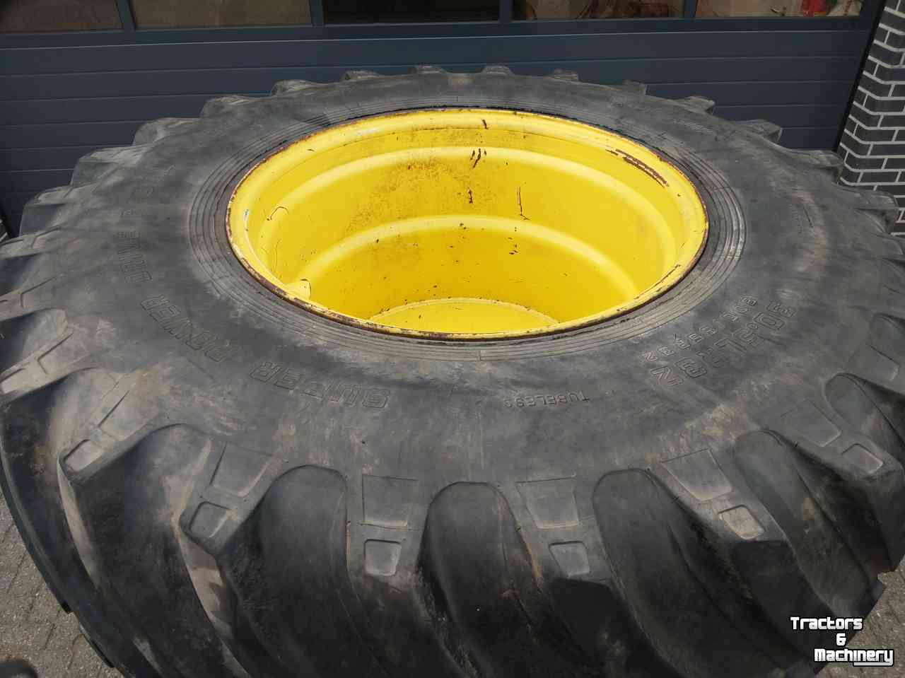 Räder, Reifen, Felgen & Distanzringe John Deere 800/65 R32 wielen  Grote ZF Steek