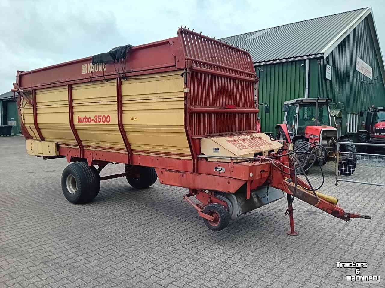 Lade- und Dosierwagen Krone Turbo 3500 enkelas