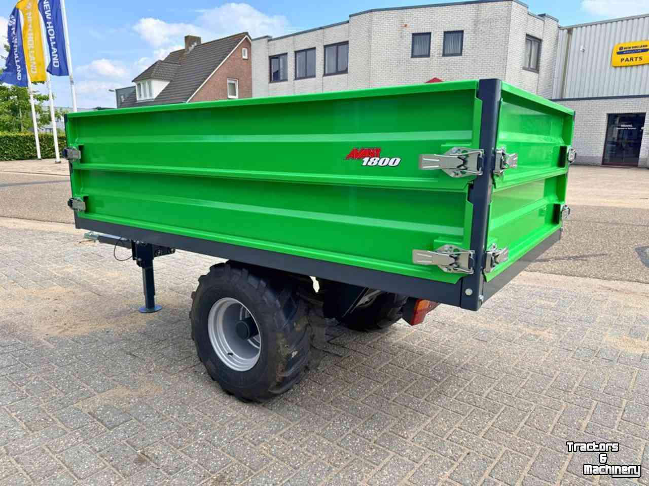 Kipper Avant 1800 Hydraulische Kiepaanhangwagen