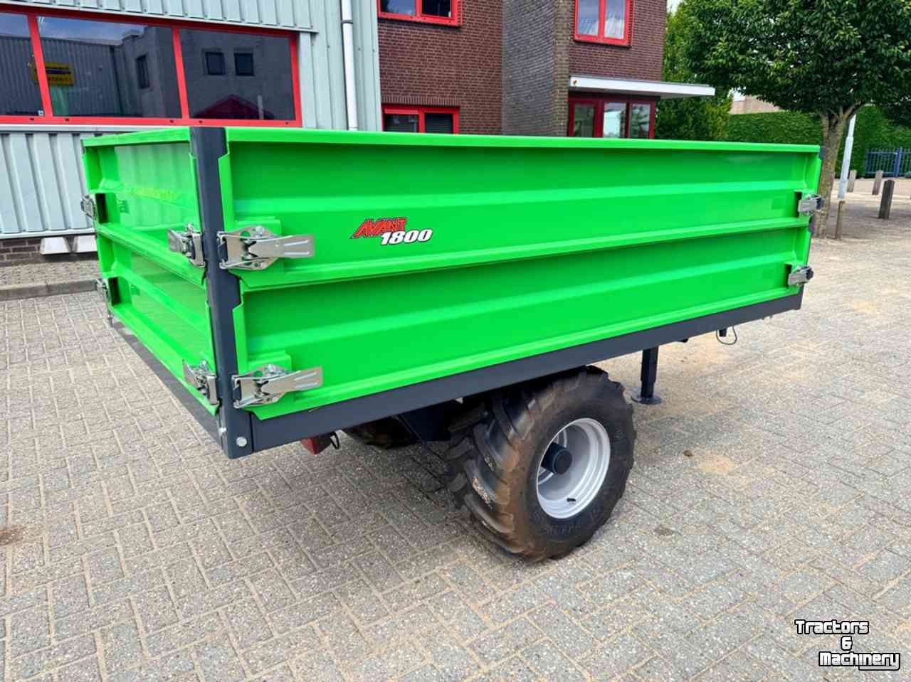 Kipper Avant 1800 Hydraulische Kiepaanhangwagen