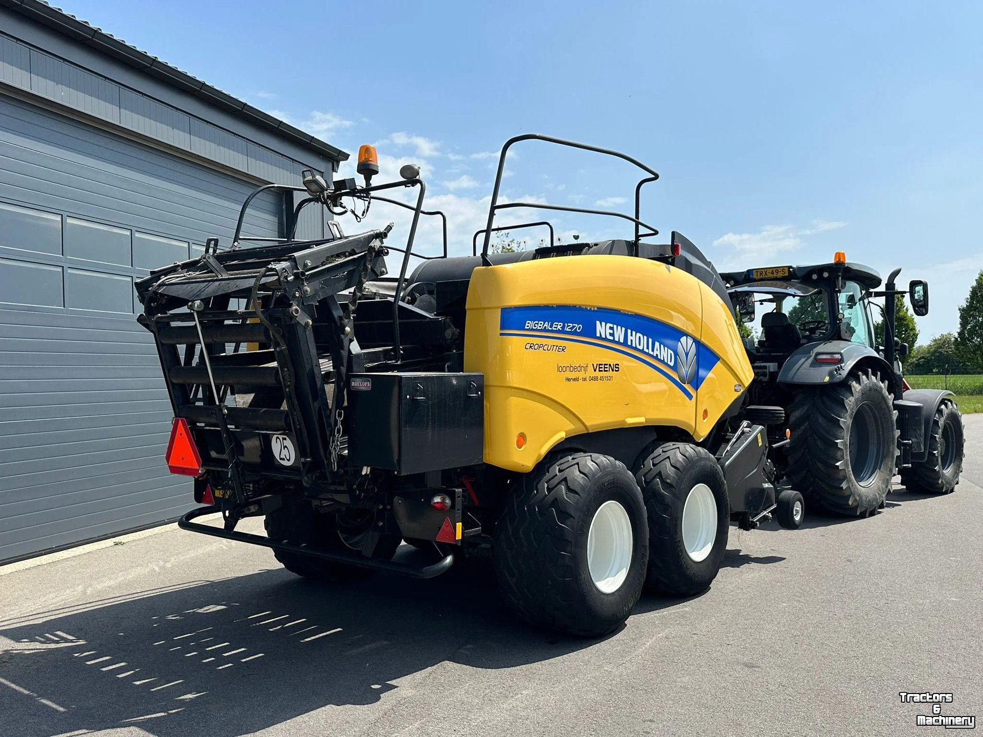 Pressen New Holland Bigbaler 1270 CropCutter