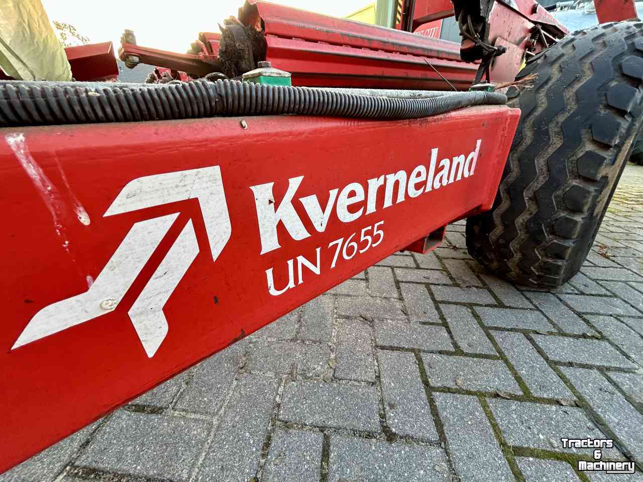 Ballenwickelmaschine Kverneland Balenwikkelaar UN 7655