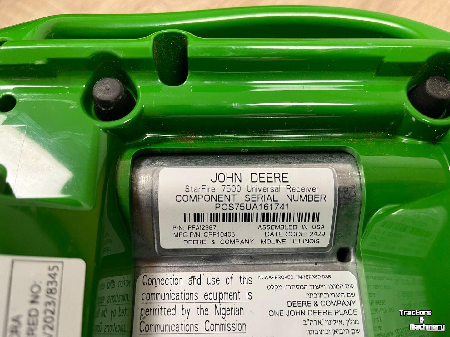 GPS Lenksystemen und Zubehör John Deere STARFIRE 7500 RECEIVER