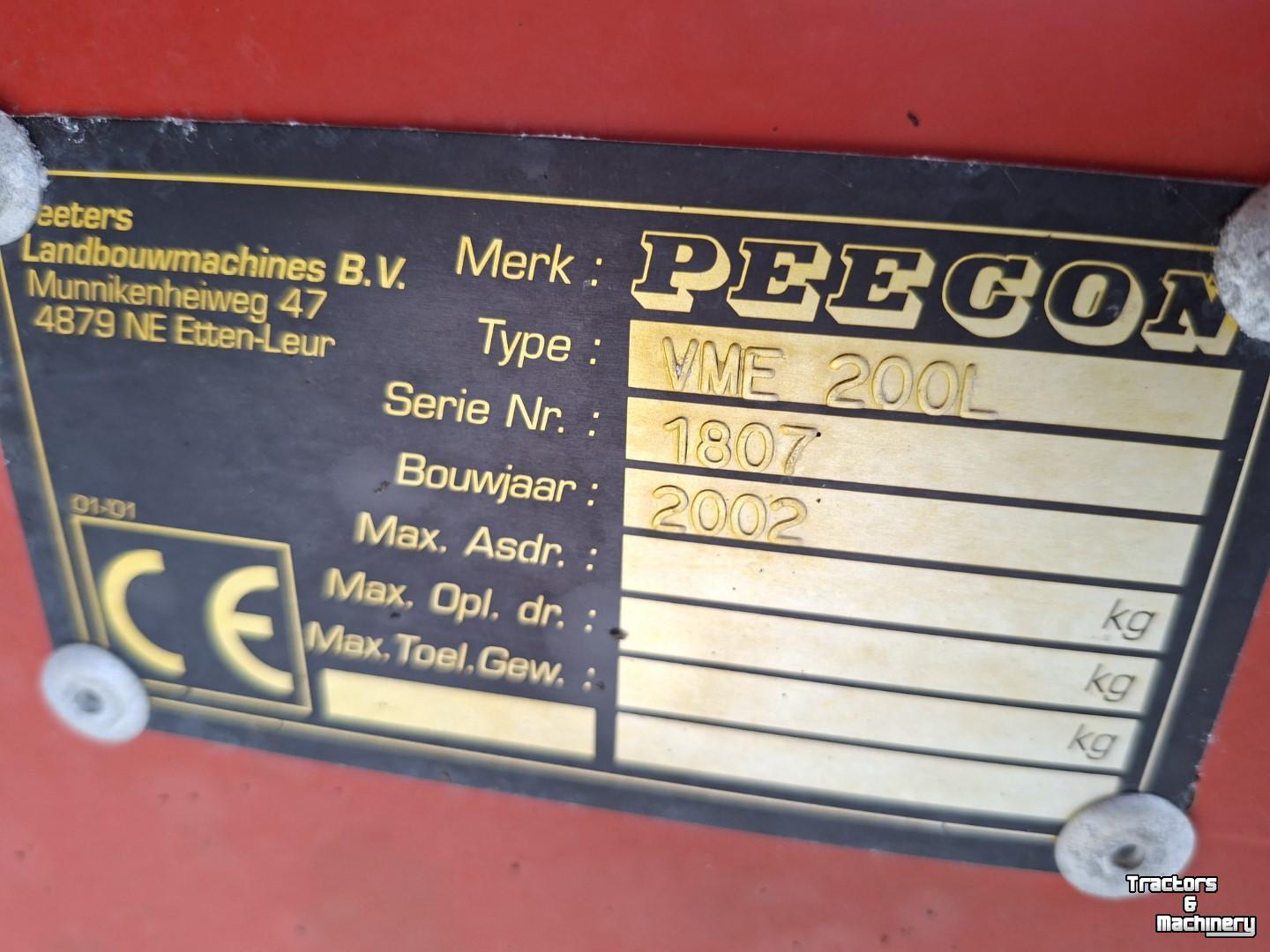 Futtermischwagen Peecon VME 200L