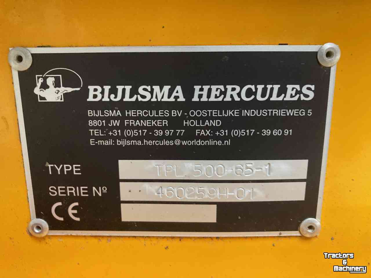 Förderbänder Bijlsma Hercules 500-65