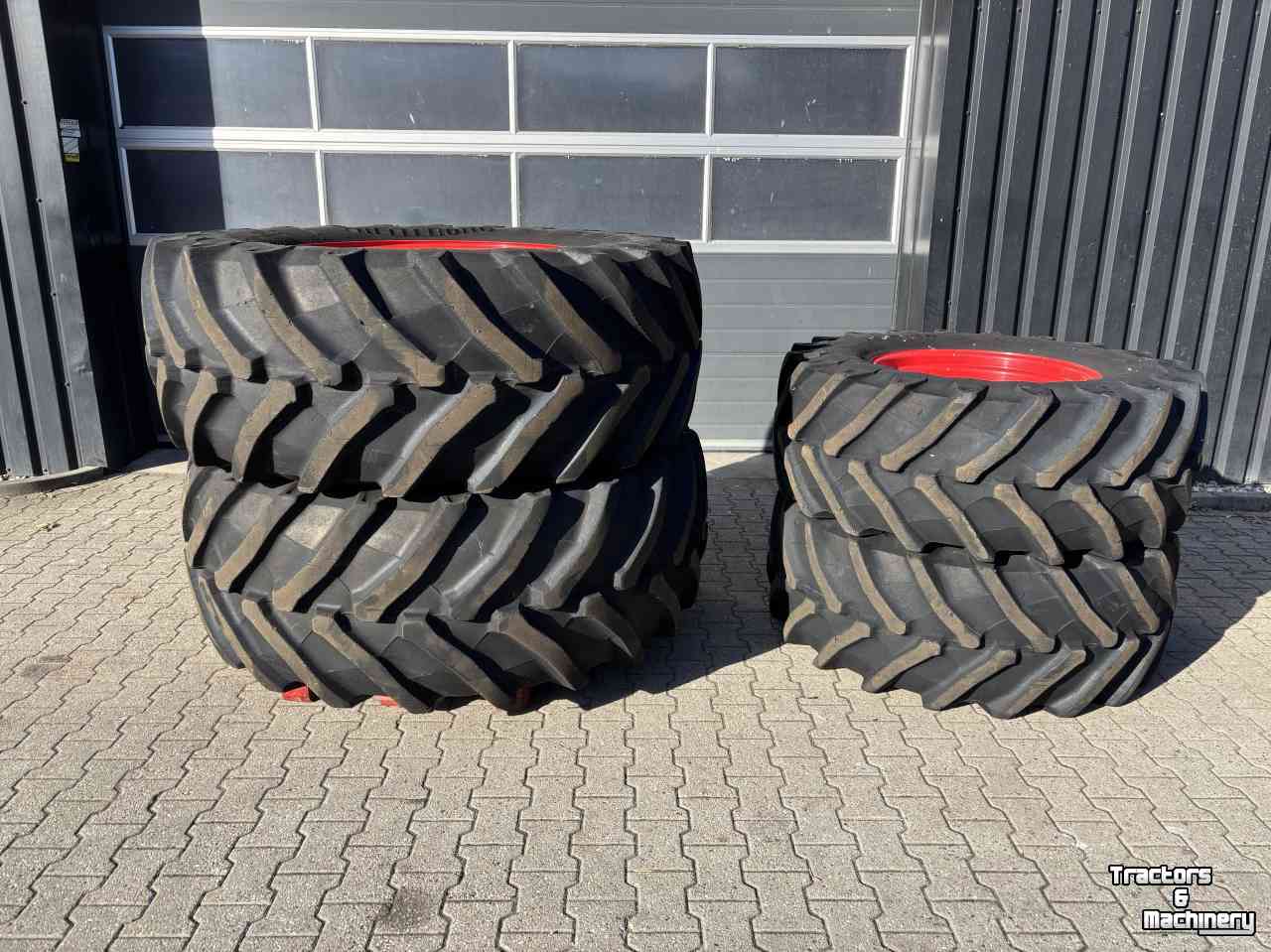 Räder, Reifen, Felgen & Distanzringe Trelleborg 650/65R38 en 540/65R28 TM800 + Fendt velgen