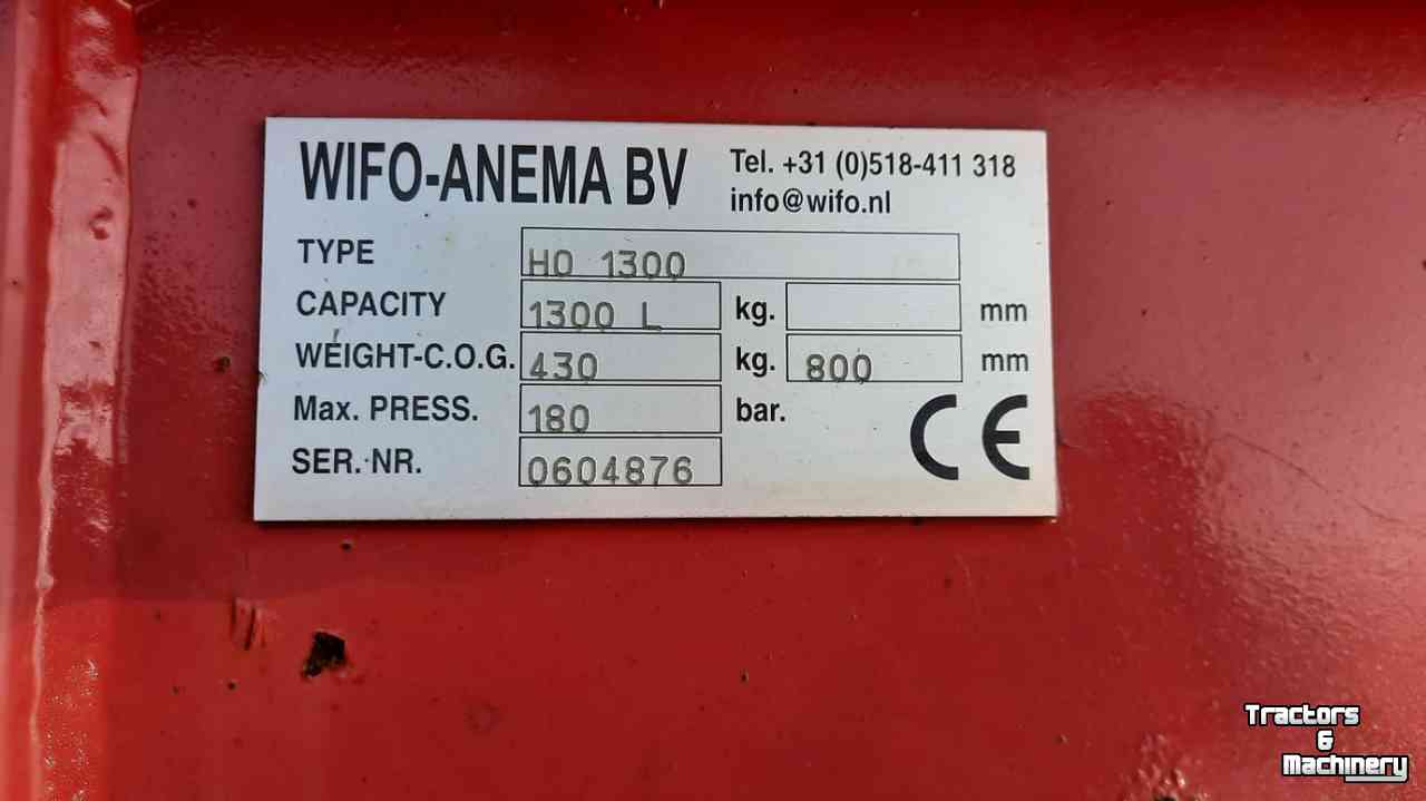 Hochkippschaufeln Wifo HO 1300