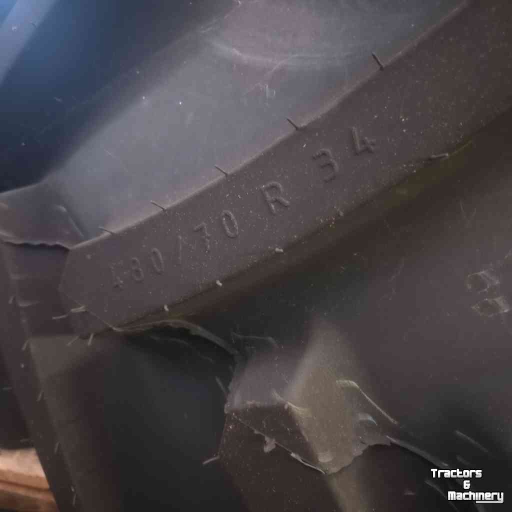 Räder, Reifen, Felgen & Distanzringe Mitas 380/70R24 + 480/70R34