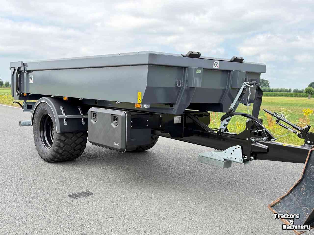 Traktor Abkippbehälter Midejo Midejo Bakkenwagen / Bakkenkieper achter kraan