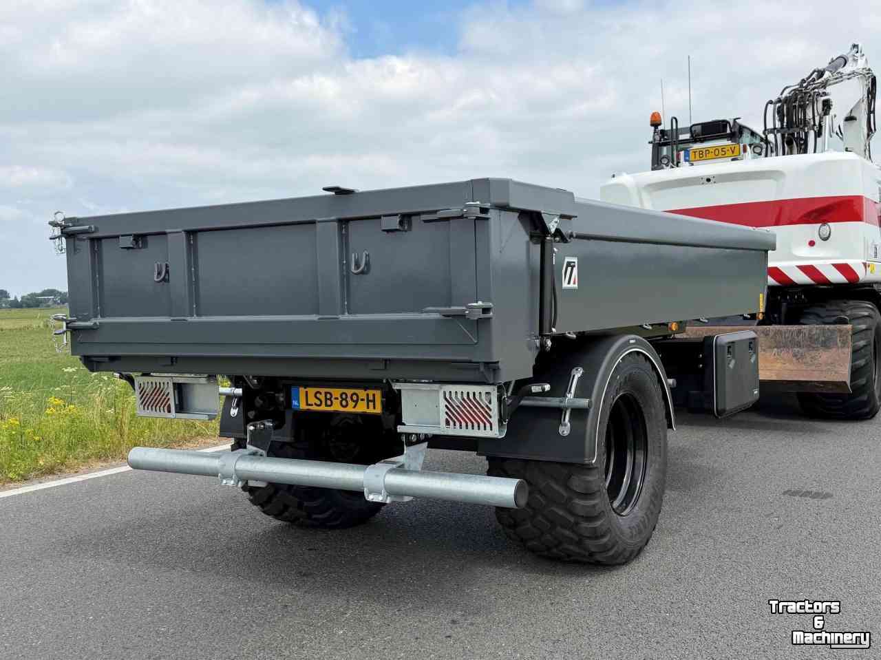 Traktor Abkippbehälter Midejo Midejo Bakkenwagen / Bakkenkieper achter kraan