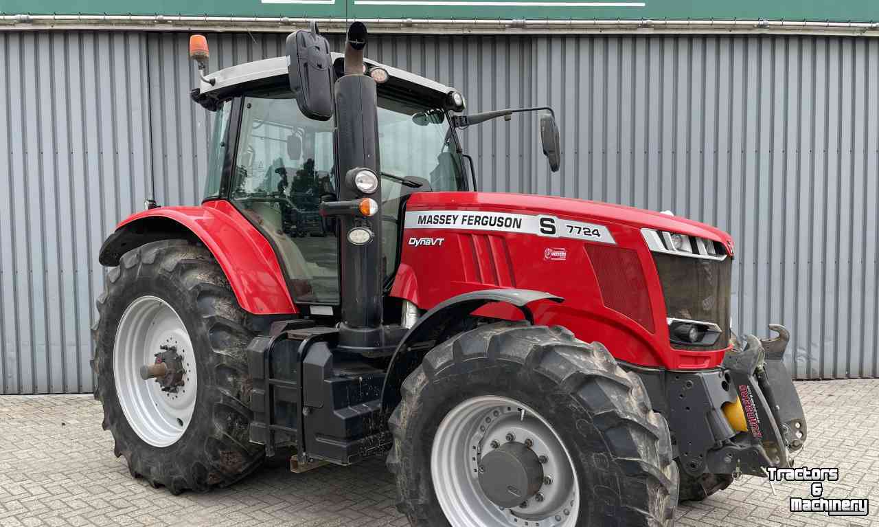 Schlepper / Traktoren Massey Ferguson 7724 Dyna VT FH PTO