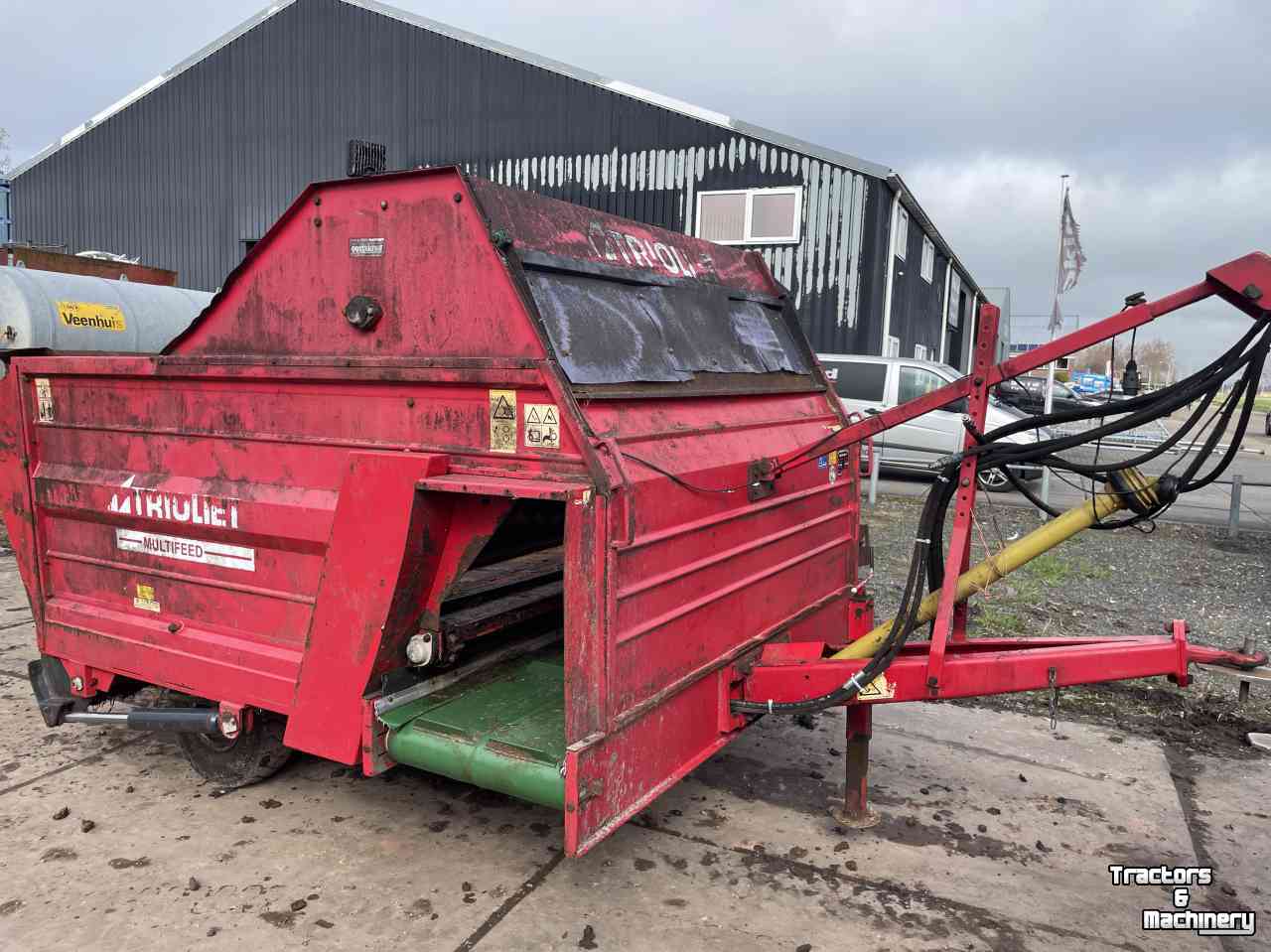 Siloblockverteilwagen Trioliet Multifeed