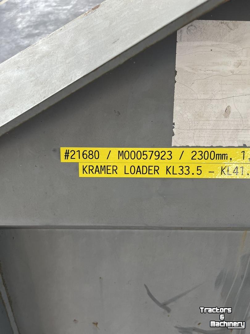 Radlader Kramer Voorzetstukken