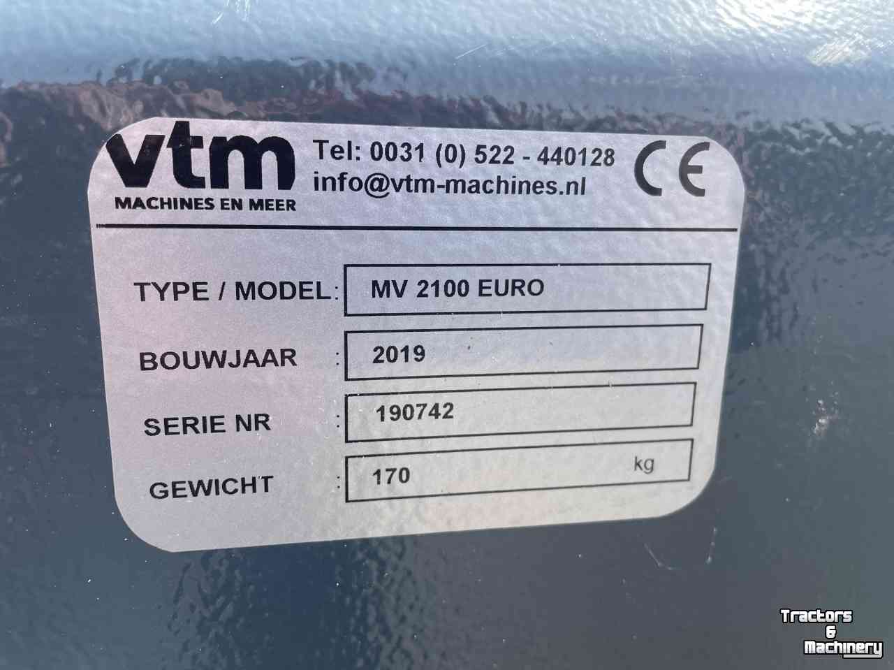 Mistgreifers  VTM MV 2100 EURO