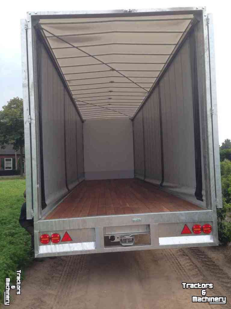 Transportwagen mit Plane / Erntewagen Heuvelmans Oogstwagens en Zeilwagens