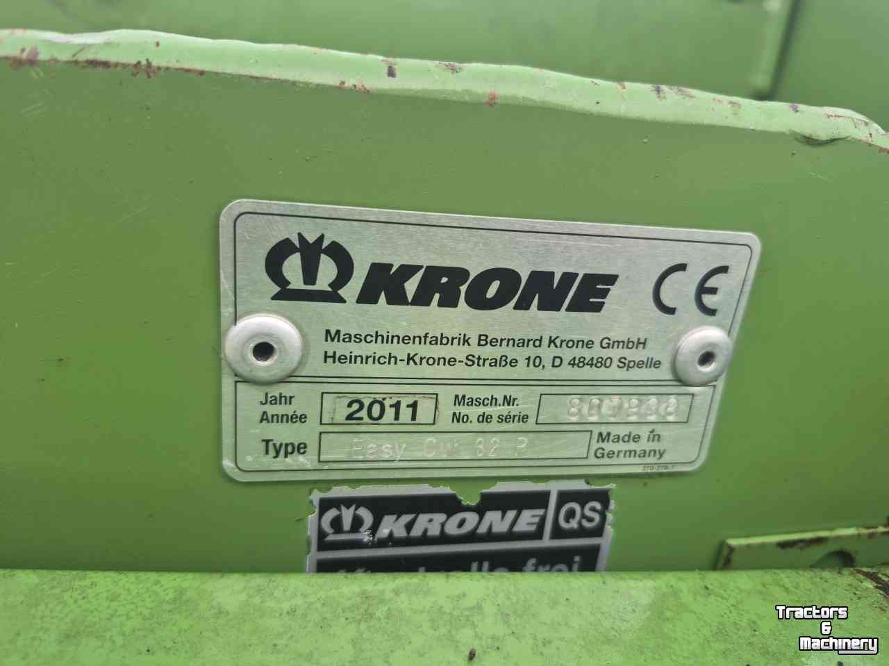 Mähwerk Krone F32