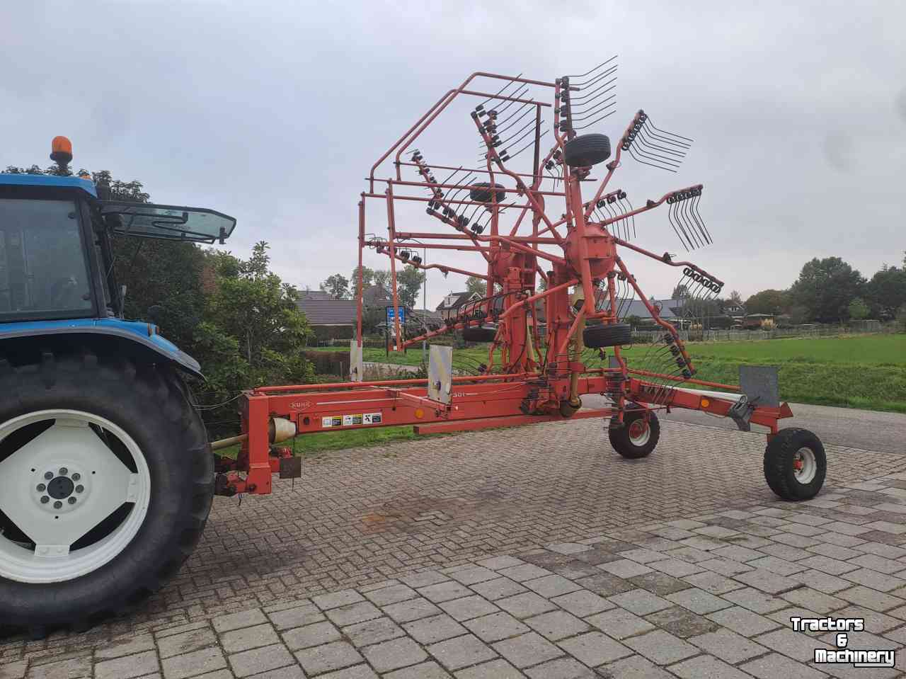 Schwader Kuhn 7301 dubbele hark
