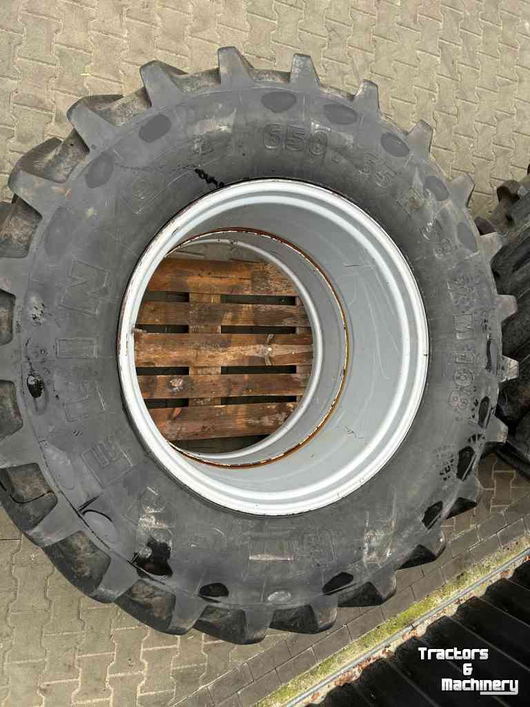 Räder, Reifen, Felgen & Distanzringe Michelin 650/65 R38 XM108 en 540/65 R28 XM108