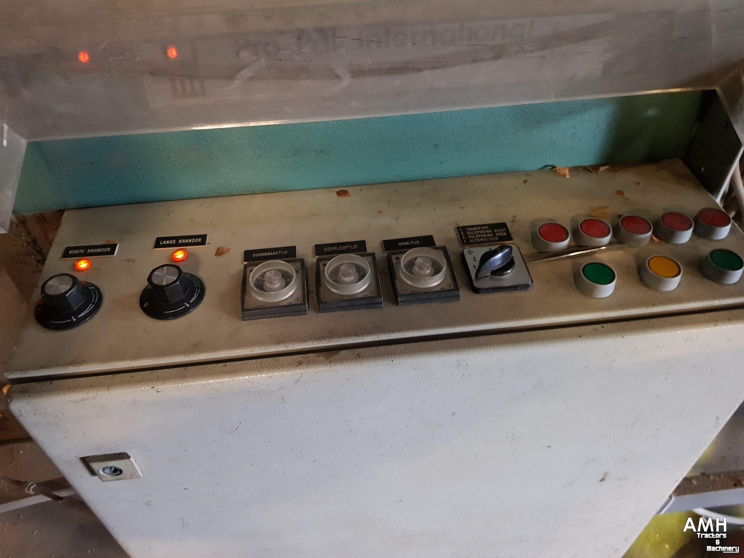 Sonstiges Förderanlagen und Material-Handling-Ausrüstungen Pro-Pak BSM-1 rolverpakker links onbekend / unknown rolverpakker roll stock bagger raschelsack verpackung netzmaschine