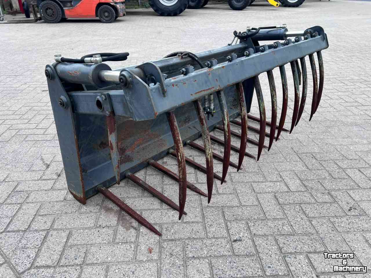 Mistgreifers Stoll Mestgrijper pelikaanbak gebruikt