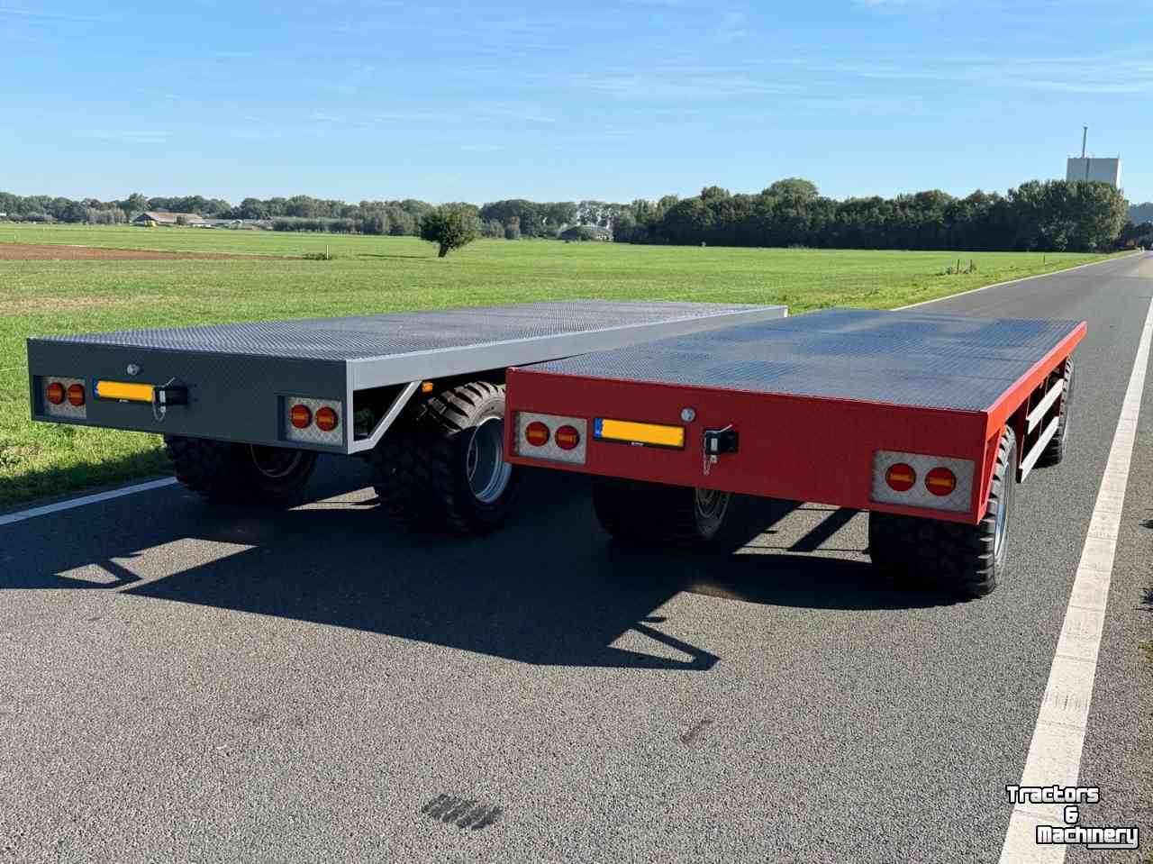 Anhänger Midejo Balenwagen / landbouwwagen / balenkar lengte:   6,5, 7,5, 8,5 Midejo